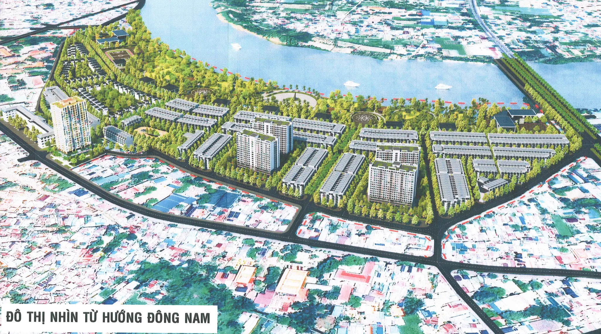 Khu đô thị mới Bờ Sông Dinh